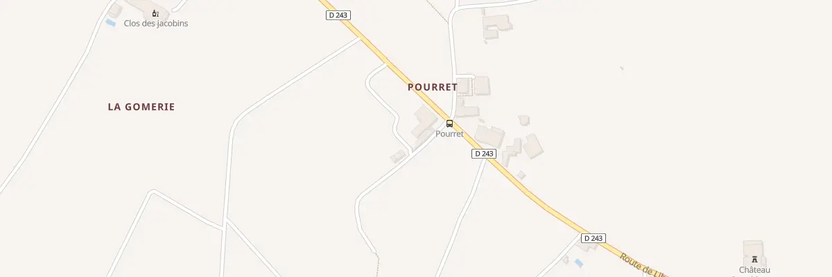 Plan du 273 La Gomerie à Saint-Émilion