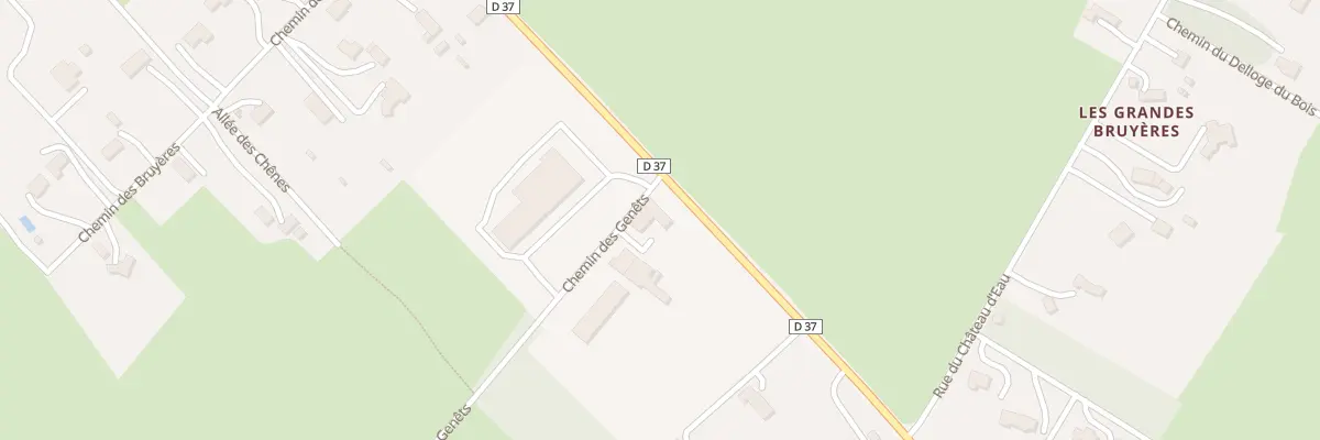 Plan du 45 Che des Genêts à Janville