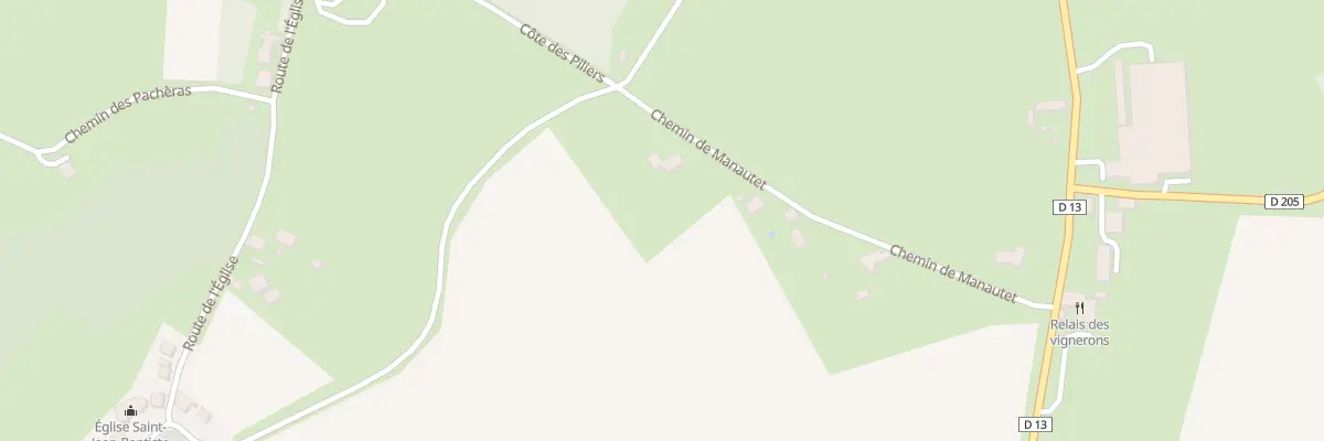 Plan du 7 Che Manautet à Diusse