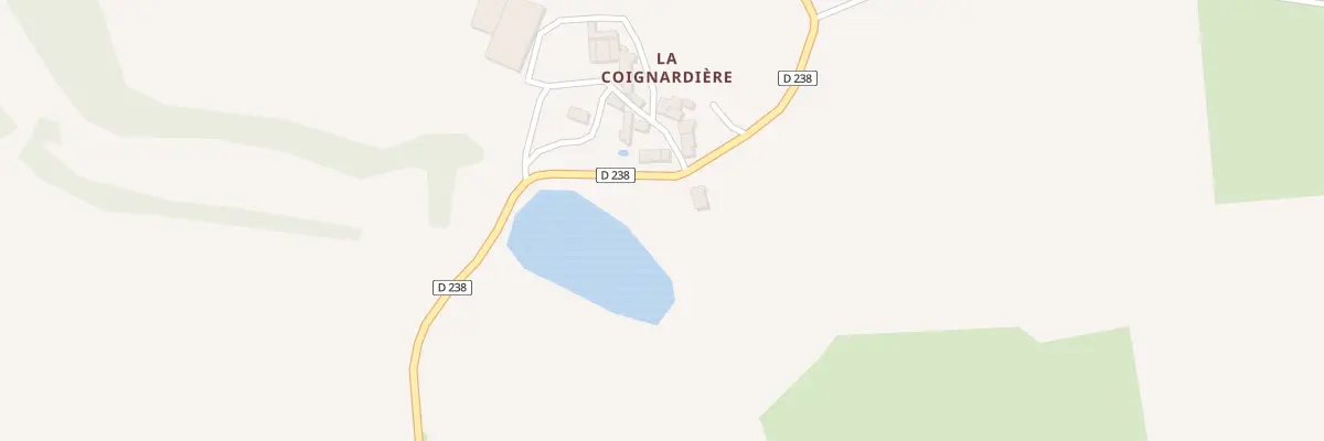 Plan du 2 La Coignardiere à Saint-Germain-de-Coulamer