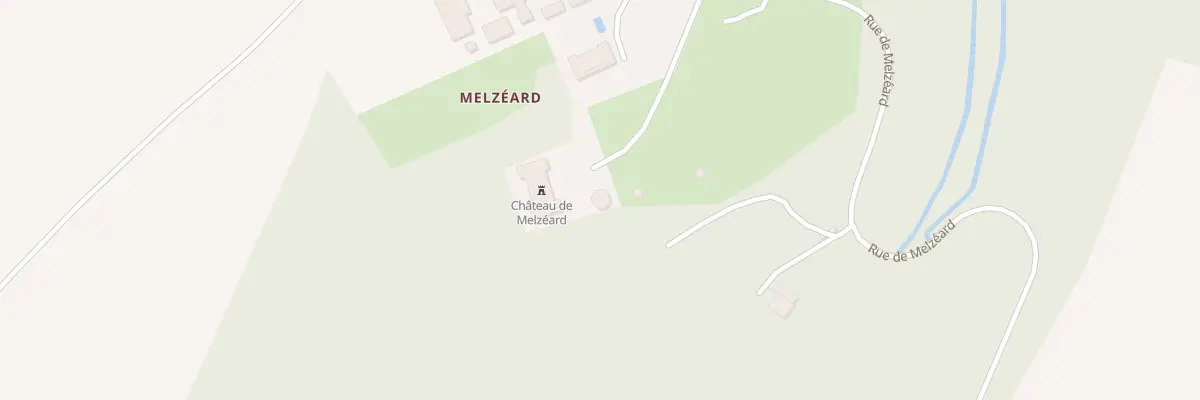Plan du 5238 Melzeard à Melle