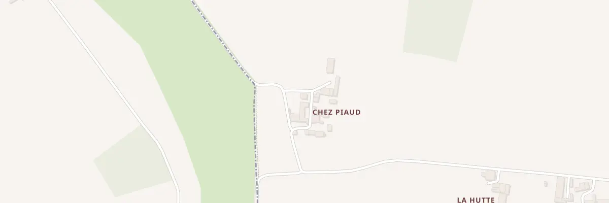 Plan du 3 Chez Piaud à Barbezieux-Saint-Hilaire