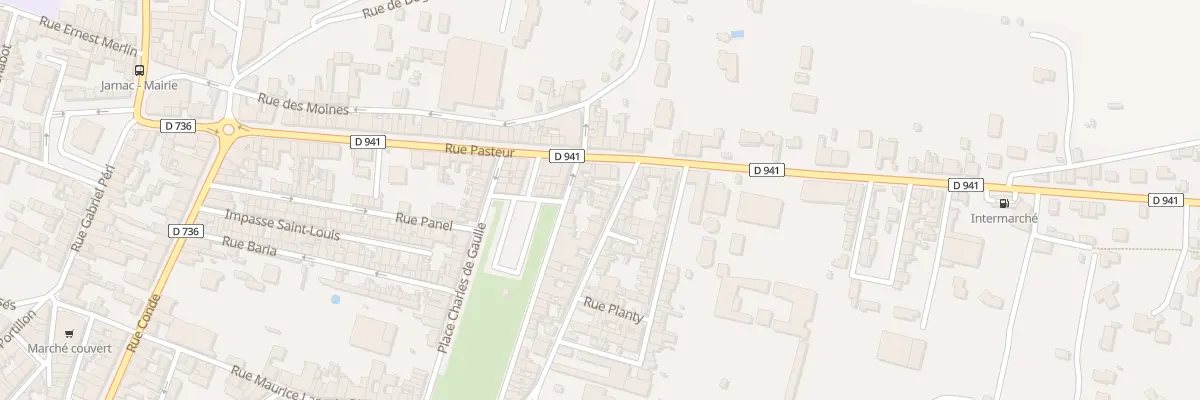 Plan du 49 Rue de la Côte à Jarnac
