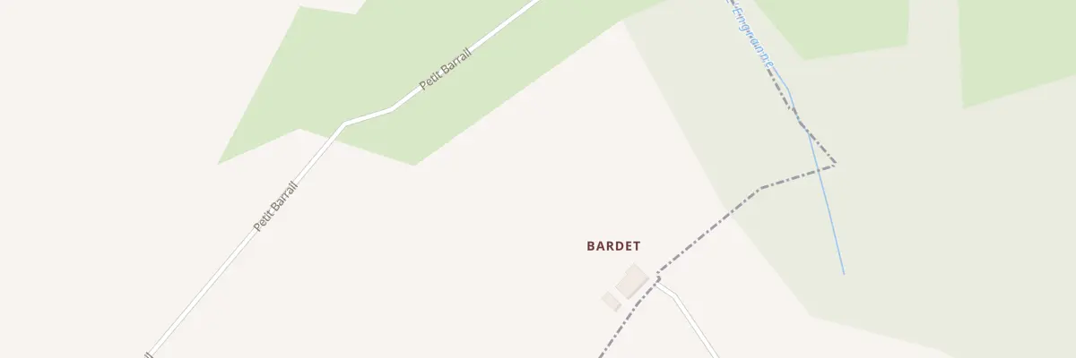 Plan du 1 Bardet à Gornac