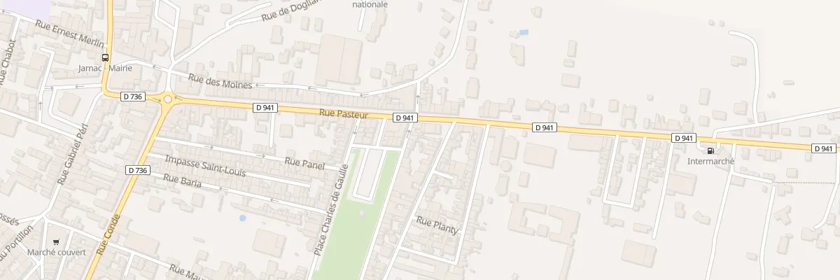 Plan du 6 Rue des Petits Champs à Jarnac