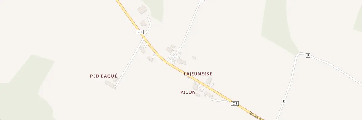 Plan du 4145 Rte d’Estang à Labastide-d’Armagnac