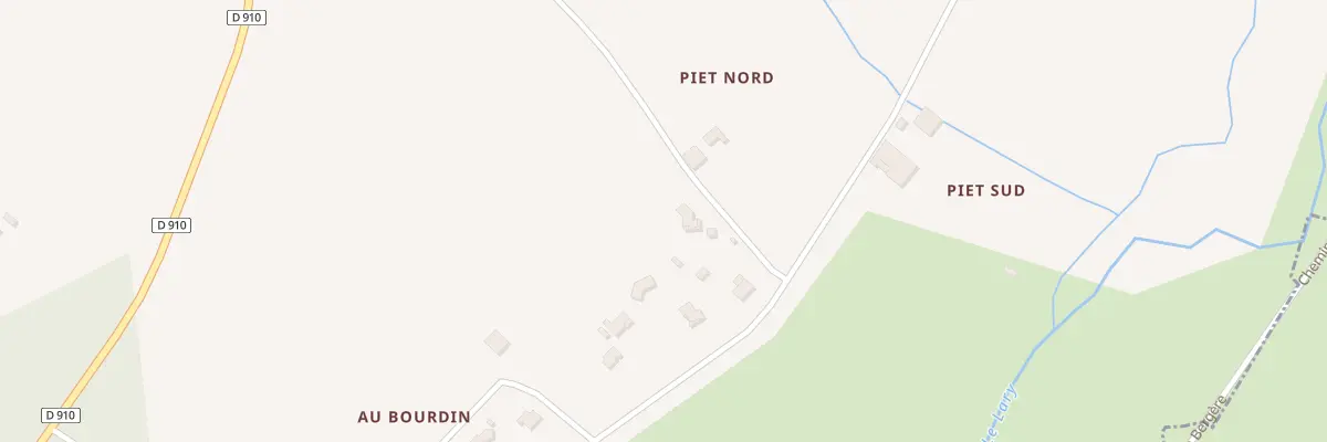 Plan du 13 Au Bourdin à Lagorce