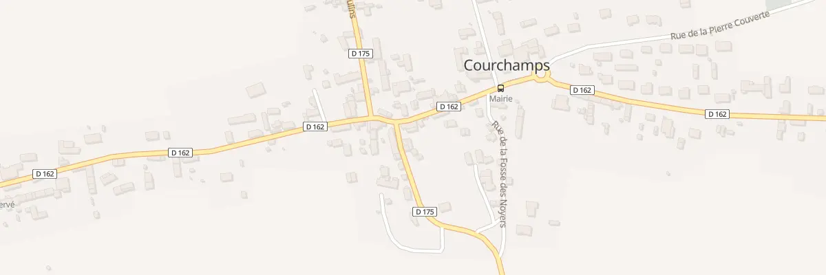 Plan du 17 Rue des Vignes à Courchamps