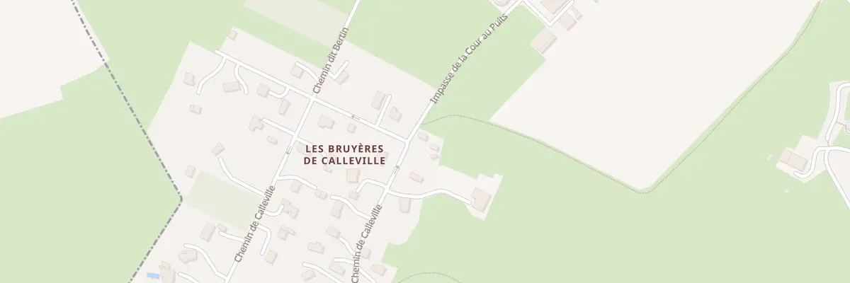 Plan du 431 Bruyere de Calleville à Janville