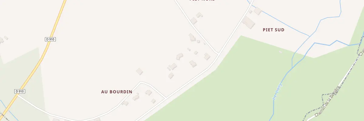 Plan du 395 Au Bourdin à Lagorce