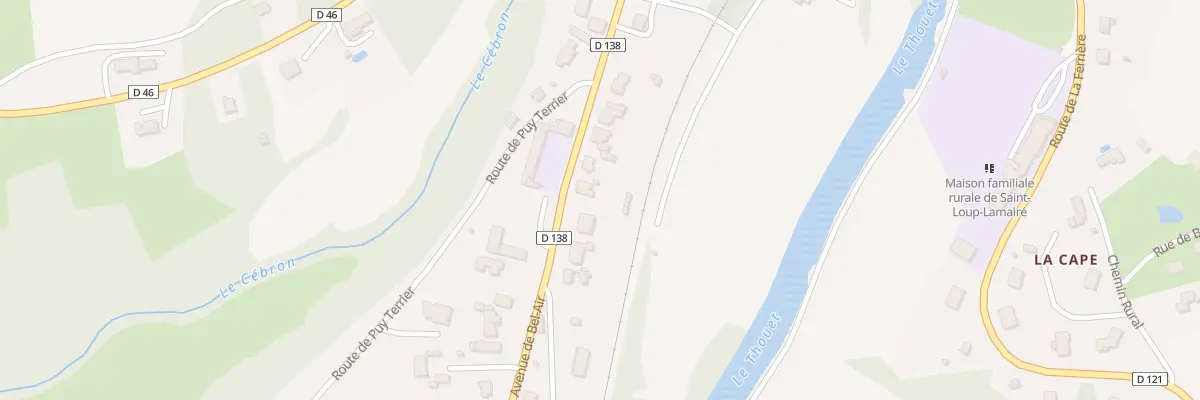 Plan du 416 Rue de la Grille à Saint-Loup-Lamairé