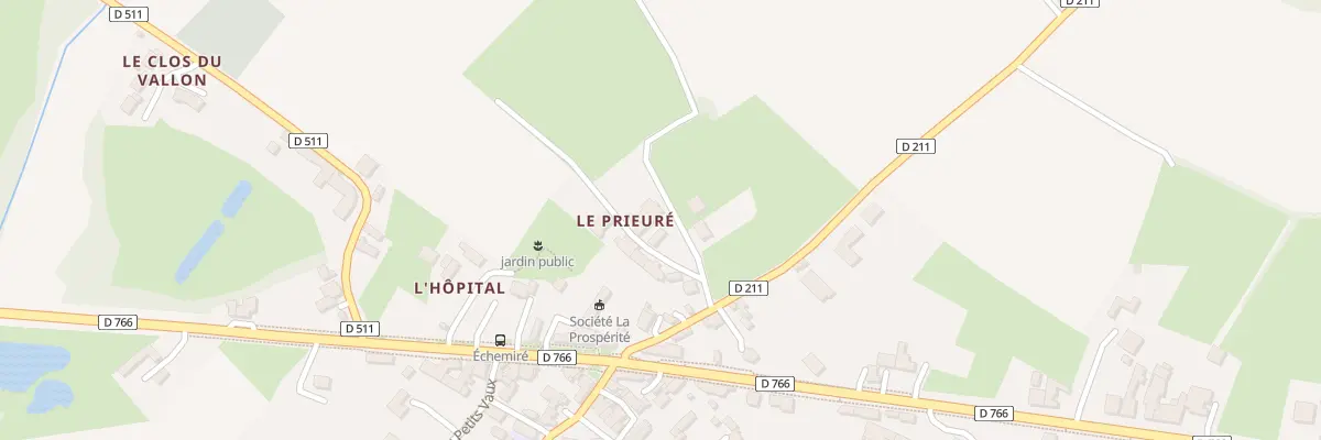 Plan du 4 Che du Prieuré à Baugé-en-Anjou