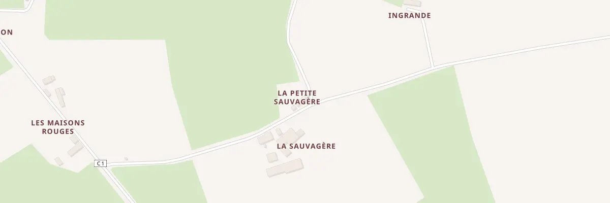 Plan du 5311 La Sauvagere à Parennes