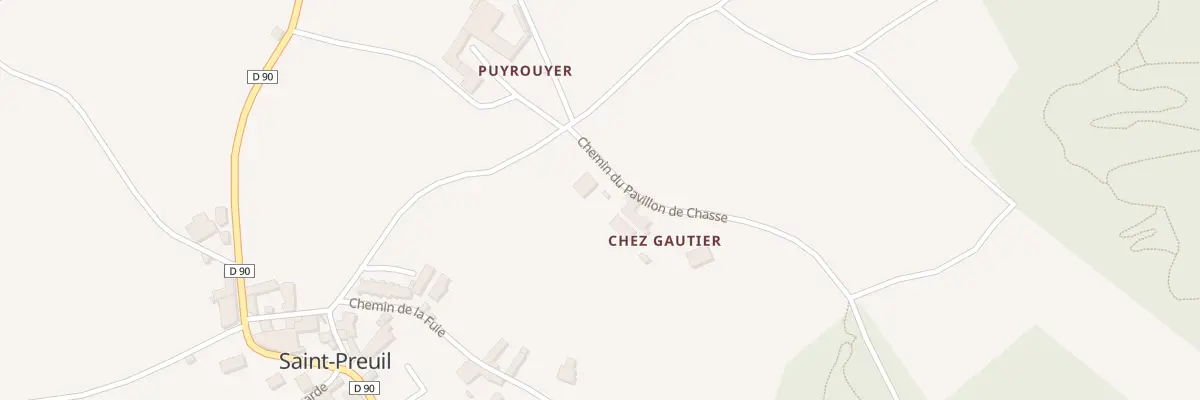Plan du 5112 Chez Gautier à Saint-Preuil