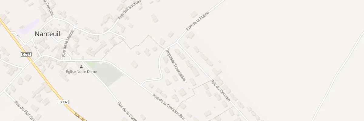 Plan du 4 Rue du Dolmen à Nanteuil