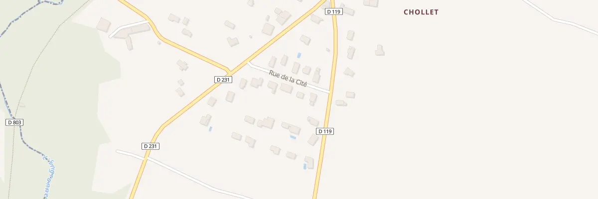 Plan du 9 Rue de la Cite à Frontenac