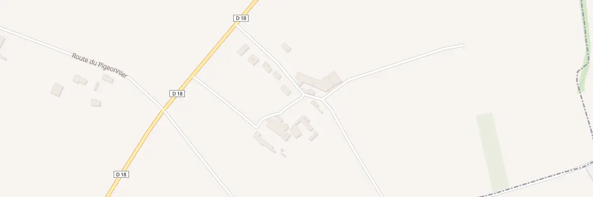Plan du 5330 Che de Chez Michelet à Mainxe-Gondeville