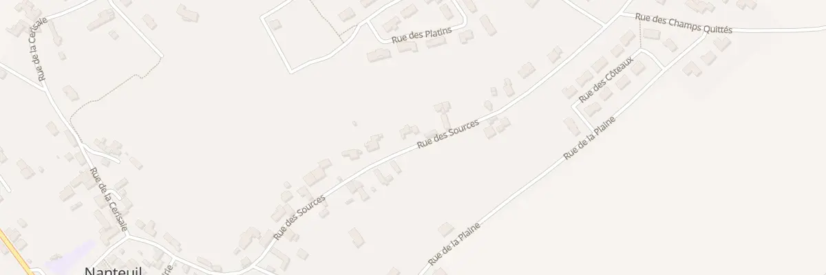 Plan du 39 Rue des Sources à Nanteuil