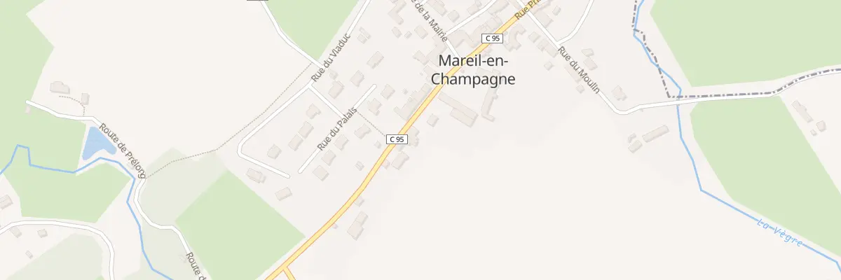 Plan du 19 Rue Principale à Mareil-en-Champagne