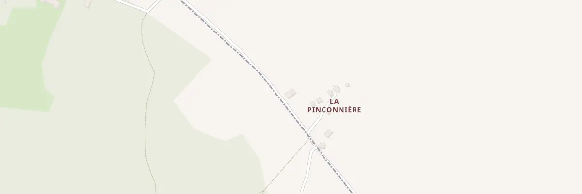Plan du 1 La Pinçonnière à Gesvres
