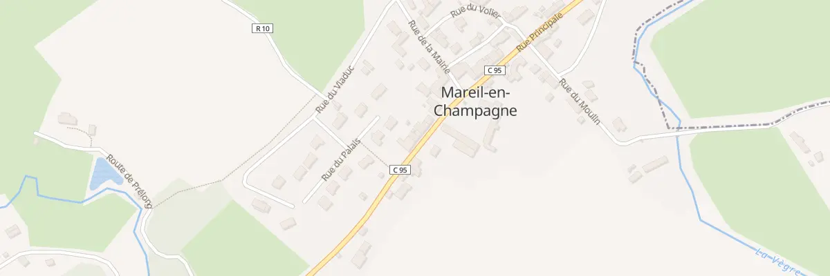 Plan du 38 Rue Principale à Mareil-en-Champagne