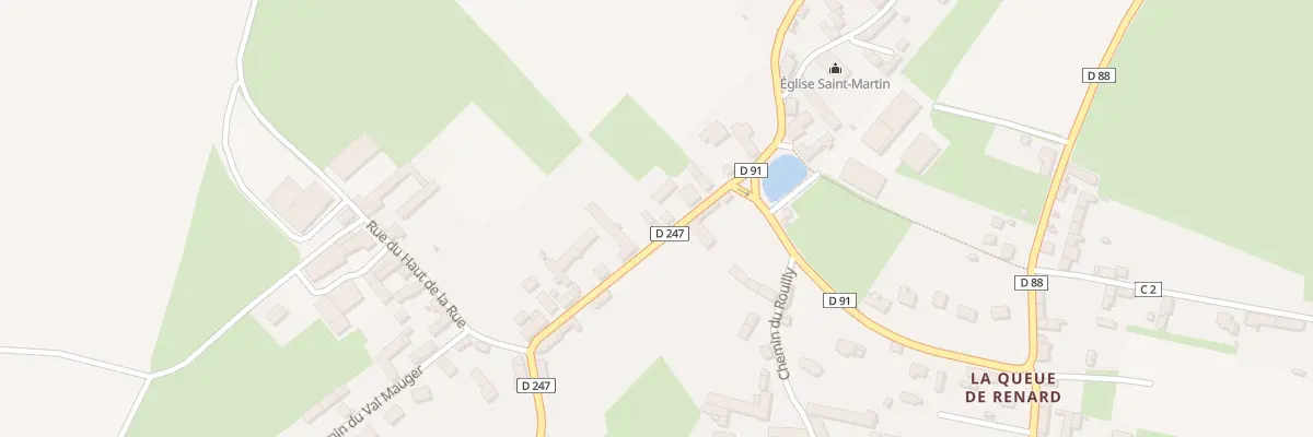 Plan du 6 Rte de Saint-Pierre-Canivet à Épaney