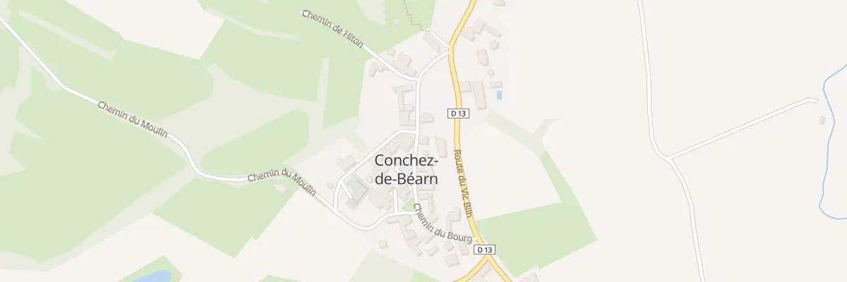 Plan du 9148 Che du Bourg à Conchez-de-Béarn
