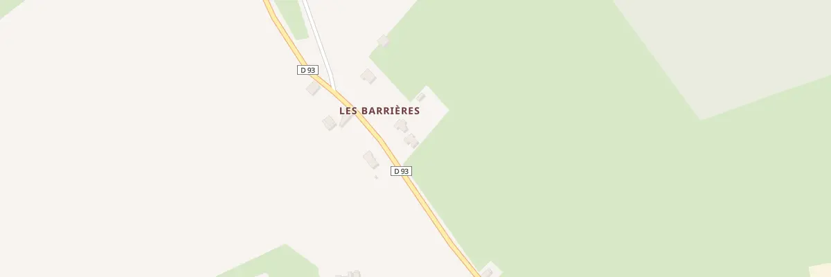 Plan du 2 Les Barrieres à Joué-en-Charnie