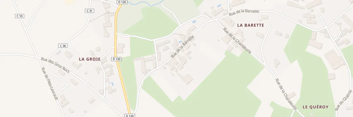 Plan du 9 Rue de la Barrette à Melle