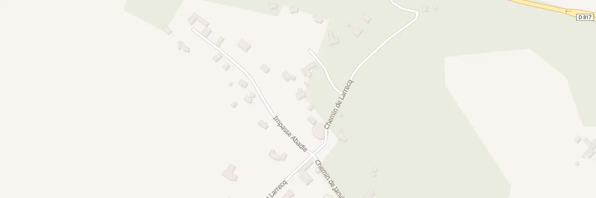 Plan du 2 Imp Abadie à Espoey