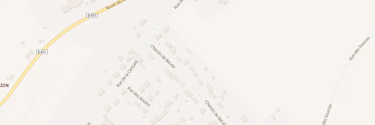 Plan du 36 Che de Bel Air à Nanteuil