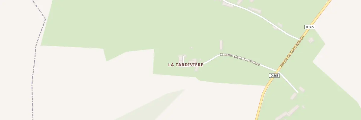 Plan du 95 La Tardiviere à Vieux-Pont