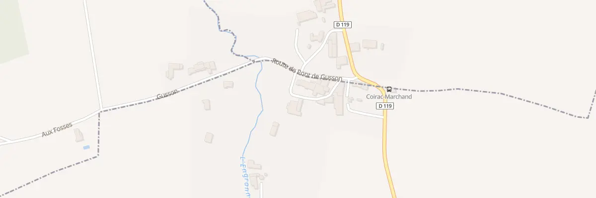 Plan du 6B Marchand à Coirac