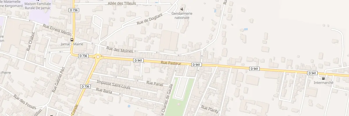 Plan du 69 Rue Pasteur à Jarnac
