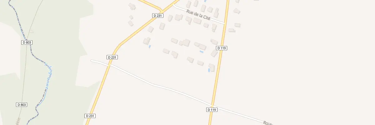 Plan du 6B Rte de Merlin à Frontenac