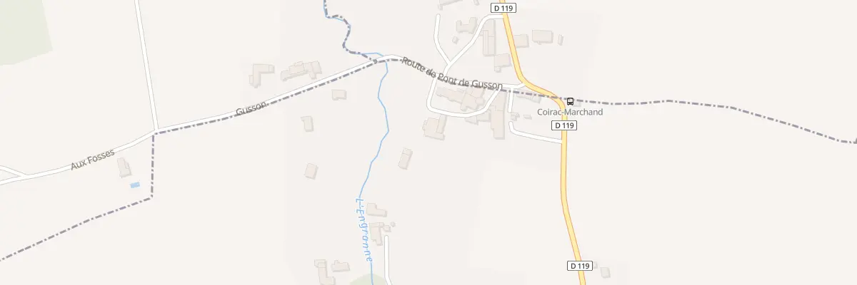 Plan du 6 Marchand à Coirac