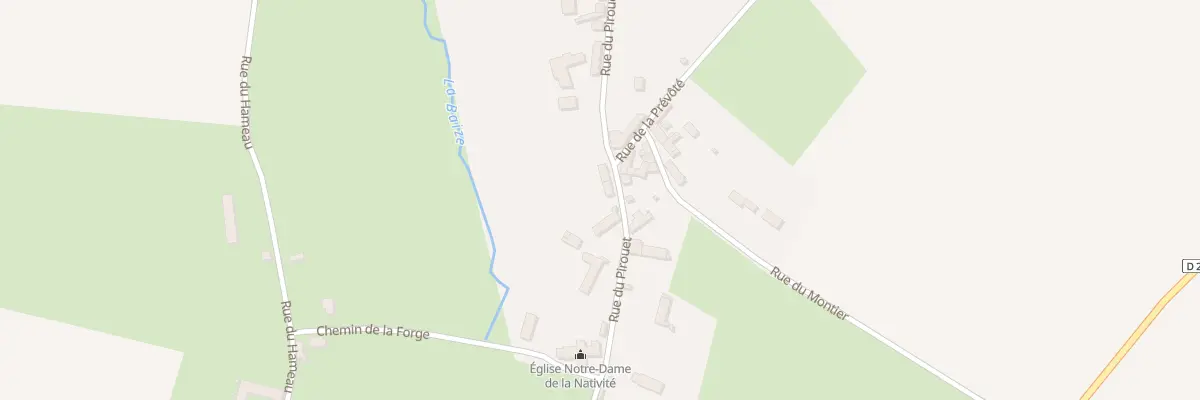 Plan du 7 Rue du Pirouet à Habloville