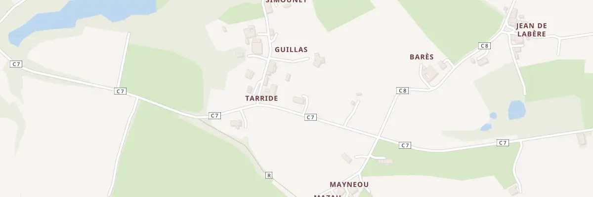 Plan du 1078 Rte de la Mairie à Toujouse