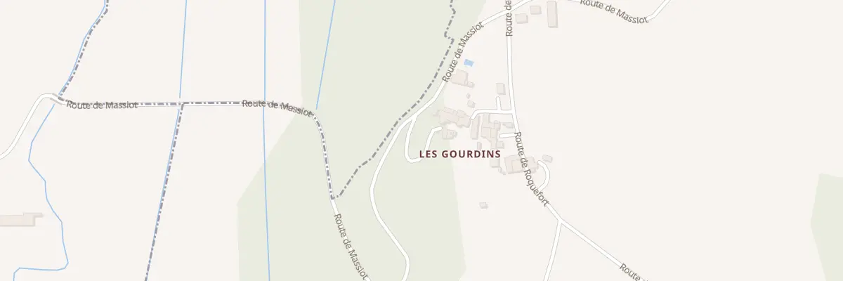 Plan du 6 Les Gourdins à Lugasson