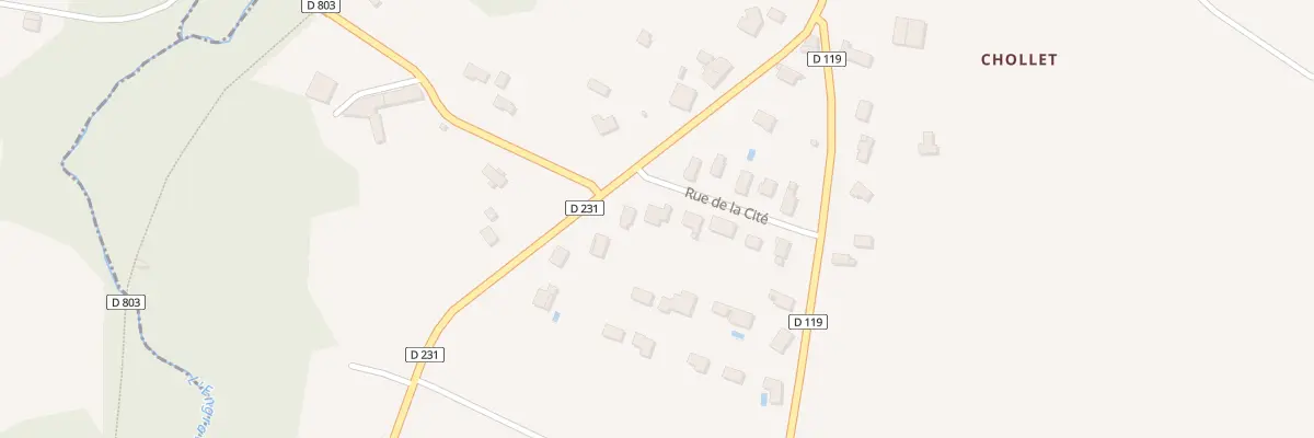 Plan du 3 Rue de la Cite à Frontenac