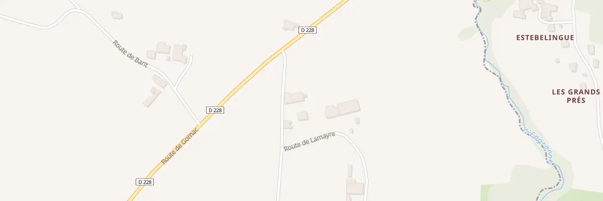 Plan du 5 Lamayre à Coirac