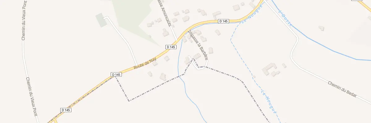 Plan du 4 Imp la Barbère à Espoey