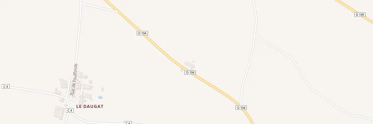 Plan du 5155 Baudon à Paizay-le-Chapt