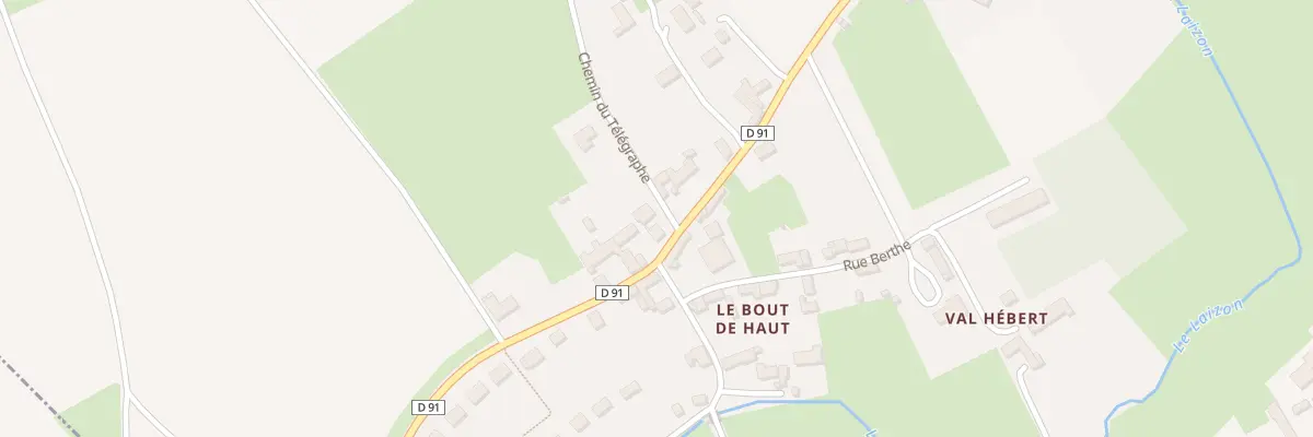 Plan du 1 Chem du Télégraphe à Maizières