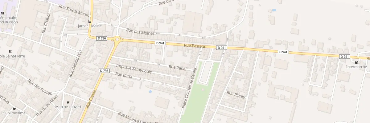 Plan du 47 Rue Panel à Jarnac