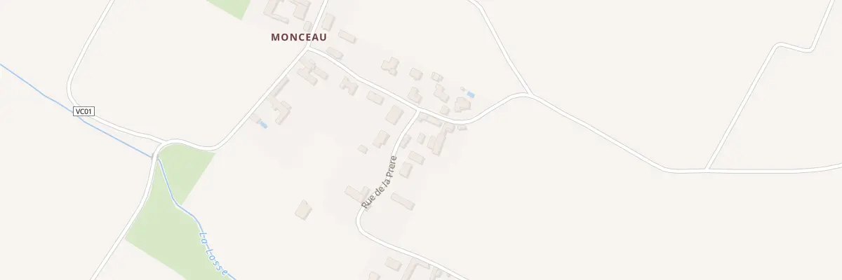 Plan du 11 Rue de la Prere à Louzy