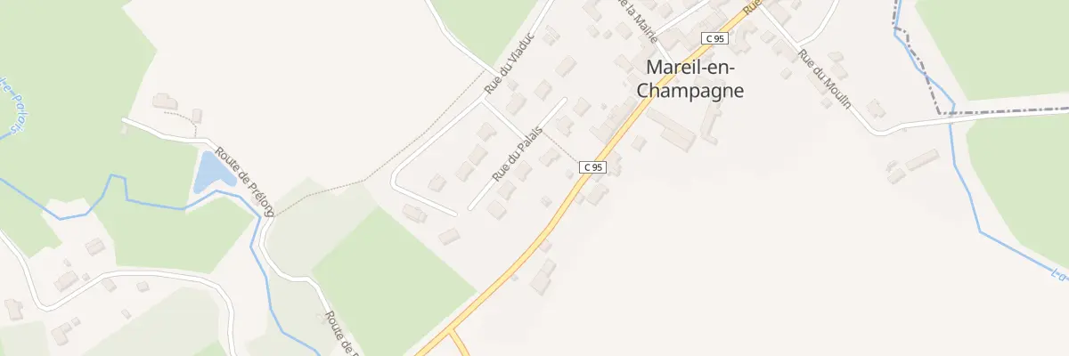 Plan du 5 Rue du Palais à Mareil-en-Champagne