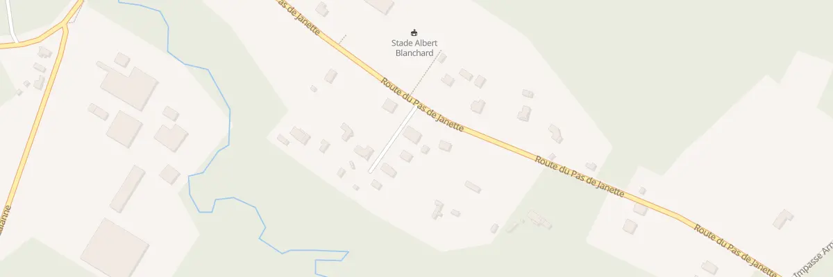 Plan du 1 Le Bourg à Giscos