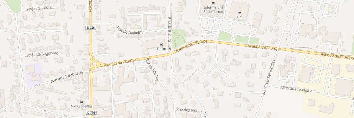 Plan du 46 Rue de Dogliani à Jarnac