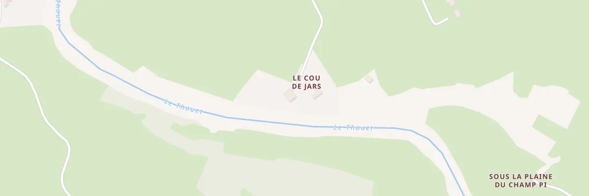 Plan du 5435 Le Cou du Jars à Gourgé
